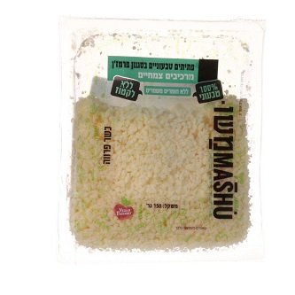 פתיתים טבעוניים בסגנון פרמזן משומשו (צילום: Sell360pro)