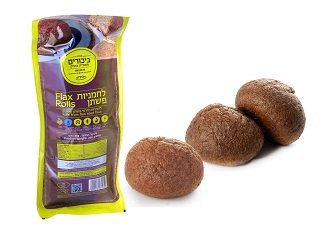 ביכורים, לחמניות פשתן (צילום: אייל קרן)