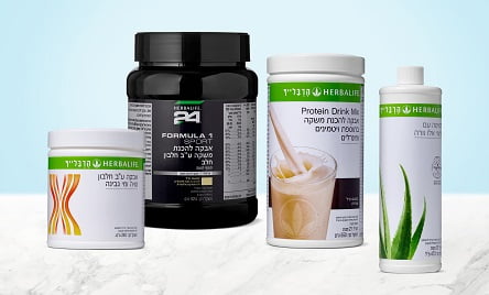 מוצרי הרבלייף (צילוםף אסף לוי)