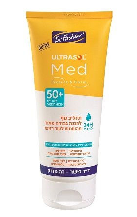ד''ר פישר אולטרסול מד תחליב גוף (צילום: יעל האן)